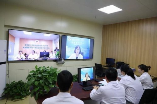 太和县人民医院与复旦大学附属医院实现远程视频互连，共探疑难危重患者诊治