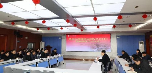 淮北市濉溪县医院来太和这家医院学习交流三甲创建经验