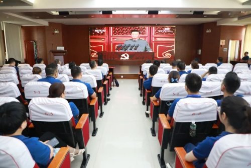 太和县人民医院集中收看庆祝中国共产党成立100周年大会