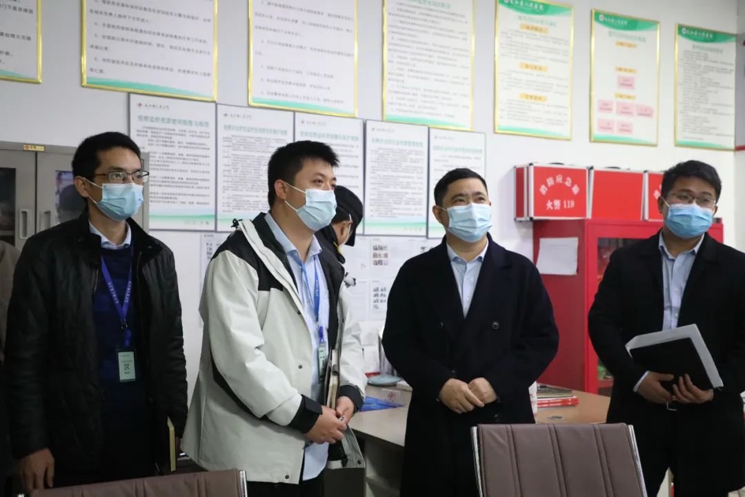 太和县人民医院院长赵曙光带队开展安全生产大检查