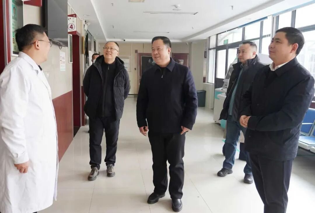 大年初一,太和县人民医院慰问一线医务人员